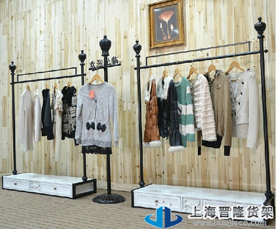 【商場貨架】-服裝貨架02-FZ9
