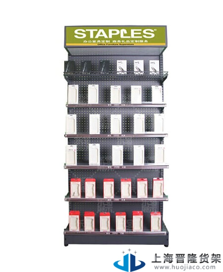 【商場貨架】-文具店貨架02-WJ11