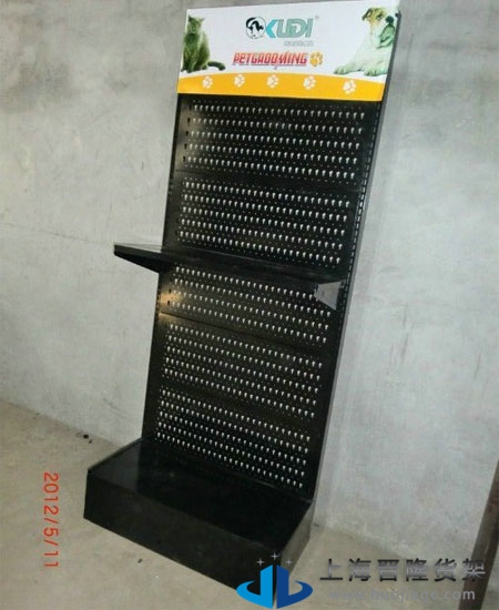 單面背孔展示架